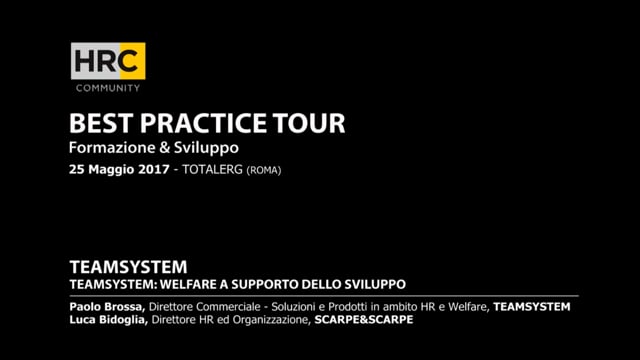 WELFARE A SUPPORTO DELLO SVILUPPO TEAMSYSTEM