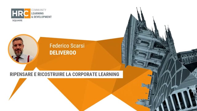 ripensare e ricostruire la corporate learning DELIVEROO