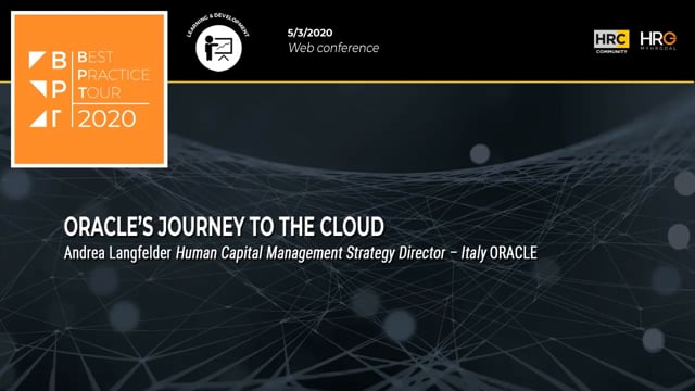 ORACLE’s journey to the cloud ORACLE