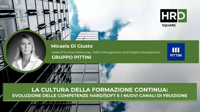Cultura della formazione continua GRUPPO PITTINI