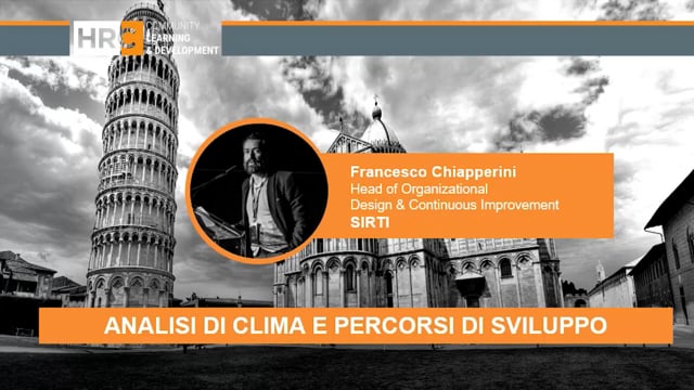 Analisi di clima e percorsi di sviluppo SIRTI