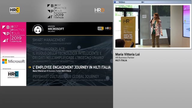 Maria Vittoria Loi L'Employee engagement journey in Hilti It ...