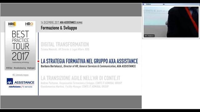 La strategia formativa nel gruppo AXA ASSISTANCE