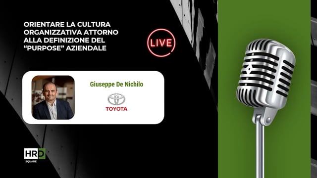 Cultura e purpose aziendale TOYOTA MOTOR ITALIA