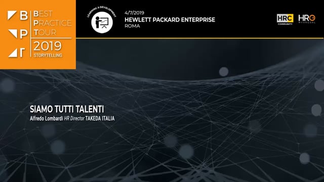 Siamo tutti talenti Alfredo Lombardi TAKEDA ITALIA 