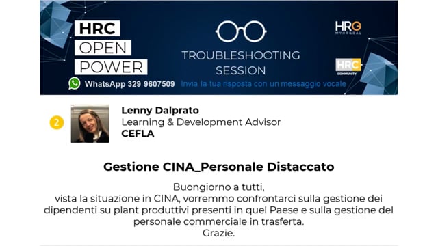 Gestione Cina personale distaccato BULGARI