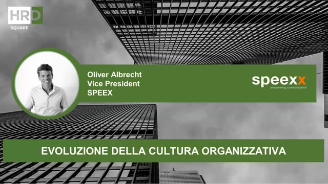 Evoluzione della cultura organizzativa SPEEX