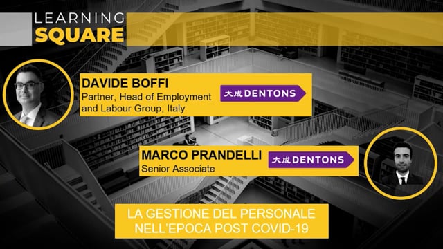 Il ruolo degli ammortizzatori sociali nella fase post covid  ...