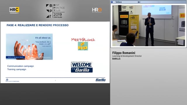 “Cultura del feedback in Barilla” Filippo Romanini, Lear ...