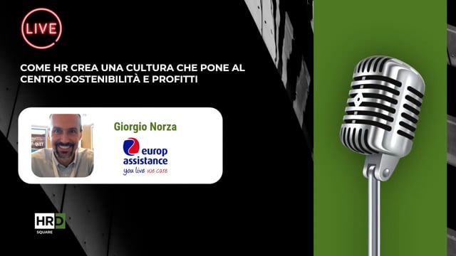 Cultura, sostenibilità e profitti EUROP ASSISTANCE ITALIA