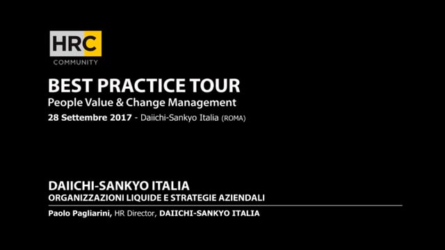 ORGANIZZAZIONI LIQUIDE E STRATEGIE AZIENDALI   DAIICHI SANKY ...