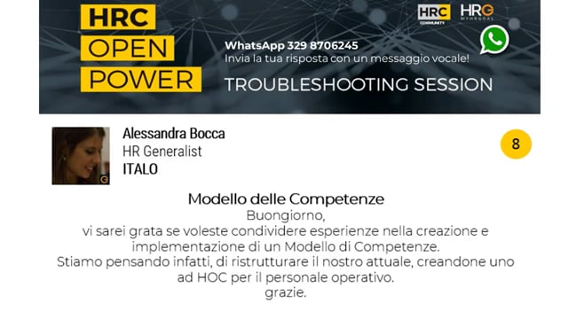 Luca Callegari risponde su Modello delle Competenze