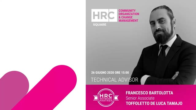 Smart working & reopening TOFFOLETTO DE LUCA TAMAJO