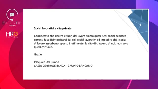 Social lavorativi e vita privata CASSA DI RISPARMIO DI CENTO