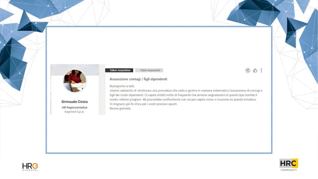 Assunzione coniugi – figli dipendenti ENGINEERING INGEGNER ...