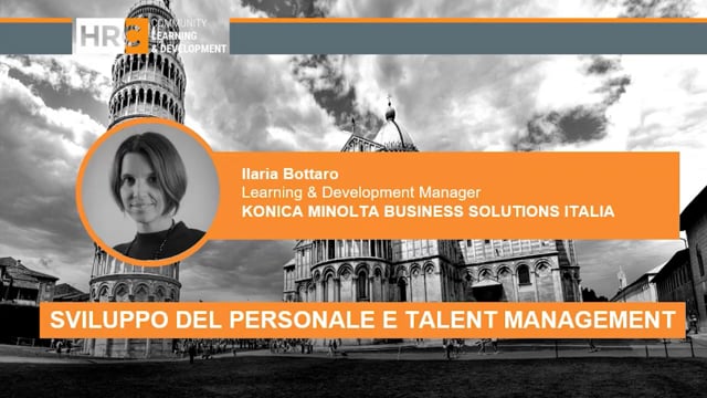 Sviluppo del personale e talent management KONICA MINOLTA BU ...