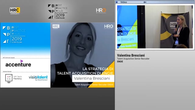 LA STRATEGIA DI TALENT ACQUISITION DI ENGIE Valentina Bresci ...