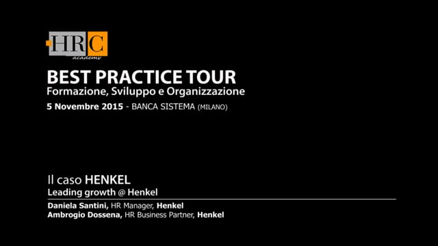 Leading growth @ Henkel Henkel