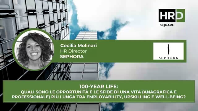 100 year life employability, upskilling e well being SEPHORA