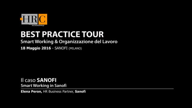 Smart Working in Sanofi
