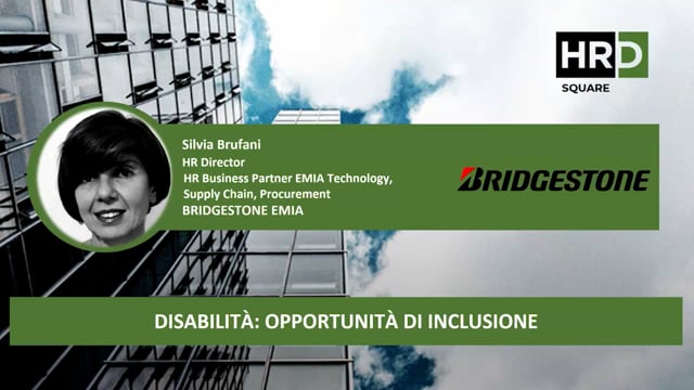 Disabilità, opportunità di inclusione BRIDGESTONE EMIA