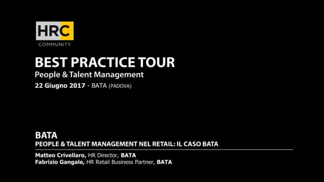 PEOPLE & TALENT MANAGEMENT NEL RETAIL BATA