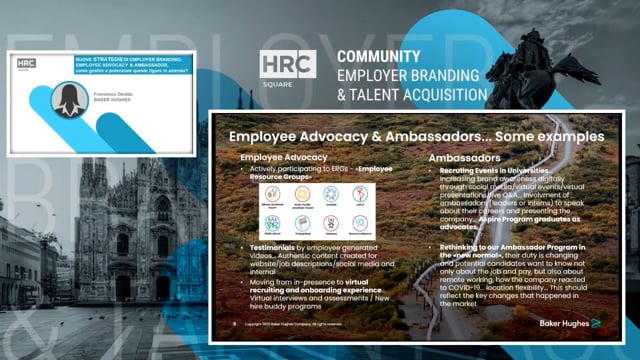 Nuove strategie di Employer Branding BAKER HUGHES