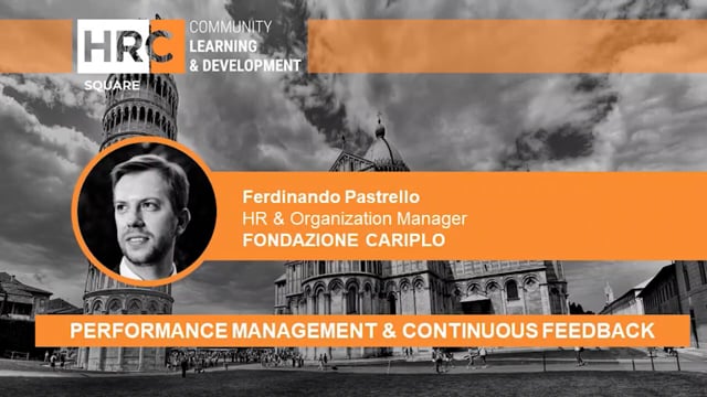 Performance management & continuous feedback FONDAZIONE CARI ...