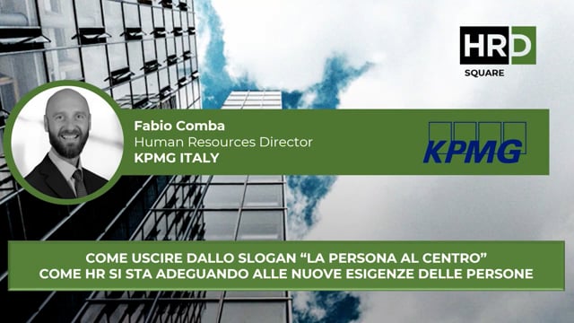 Come uscire dallo slogan “la persona al centro” KPMG ITA ...
