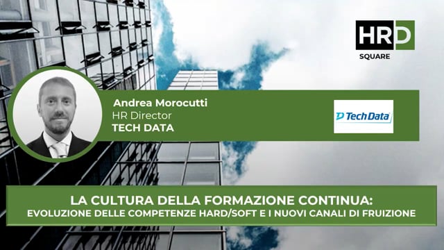 Cultura della formazione continua TECH DATA