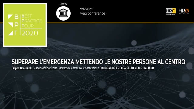 Superare l'emergenza mettendo le nostre prsone al centro POL ...
