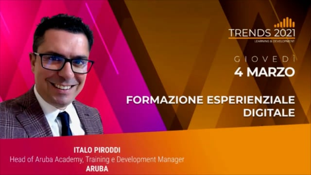 Formazione esperienziale digitale ARUBA