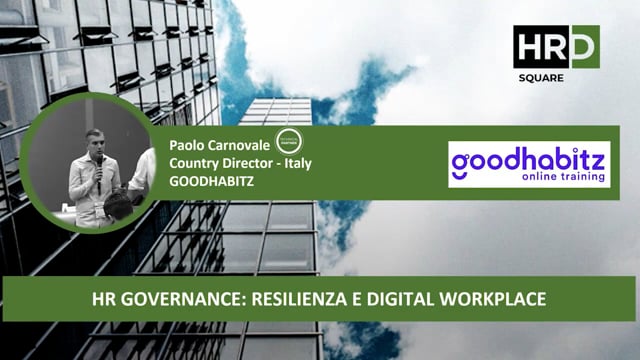 HR governance, resilienza e digital workplace GOODHABITZ
