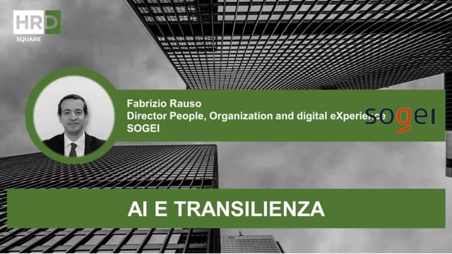 AI e transilienza SOGEI