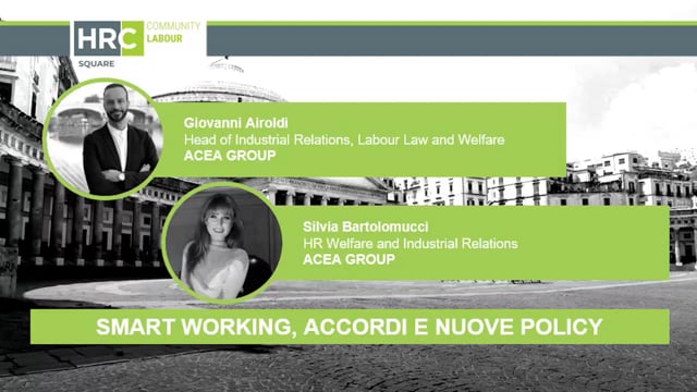 Smart Working, accordi e nuove policy ACEA GROUP