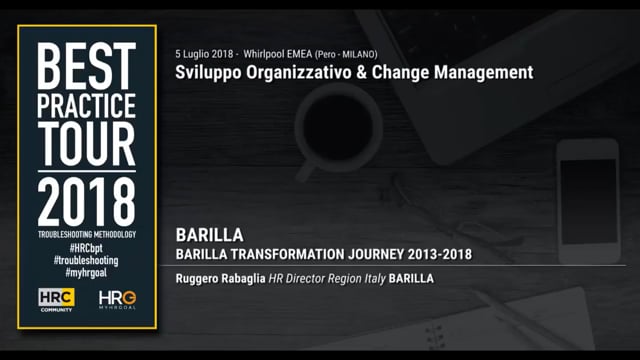 BARILLA TRANSFORMATION JOURNEY 2013-2018