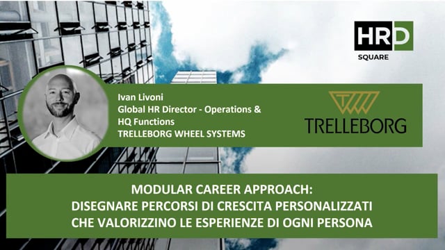 Modular career approach TRELLEBORG WHEEL SYSTEMS