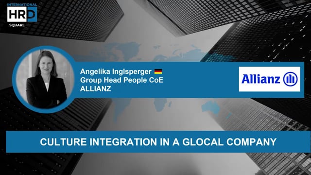 Culture Integration in a Glocal Company ALLIANZ GERMANY