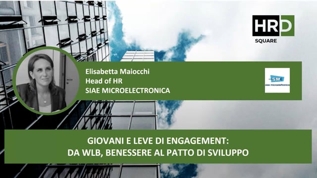 Giovani e leve di engagement SIAE MICROELECTRONICA