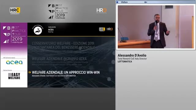 Welfare aziendale: un approccio win-win Alessandro D’Avoli ...