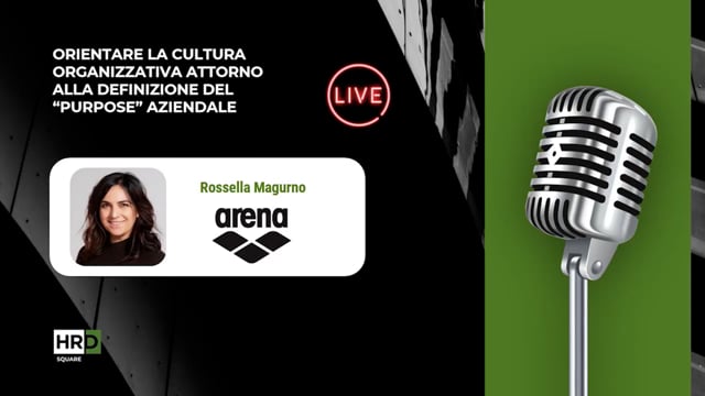 Cultura e purpose aziendale ARENA