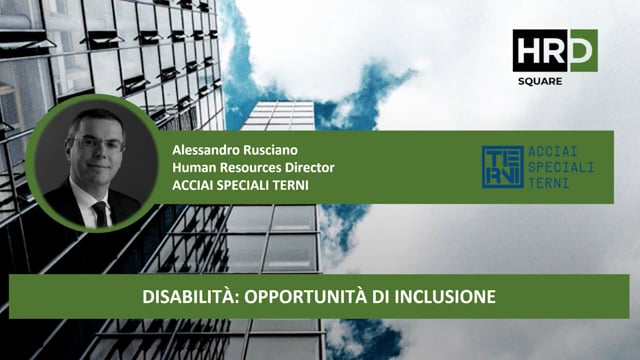 Disabilità, opportunità di inclusione ACCIAI SPECIALI TERN ...