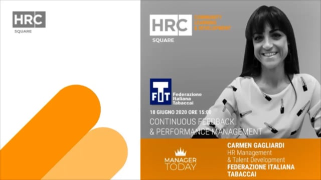 Continuous Feedback and Performance Management FEDERAZIONE I ...