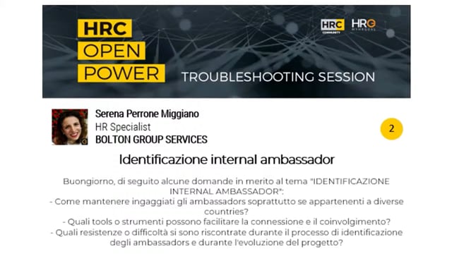 Identificazione internal ambassador IVM GROUP