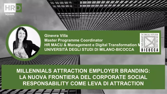 Millennials Attraction Employer Branding, CSR come leva di a ...