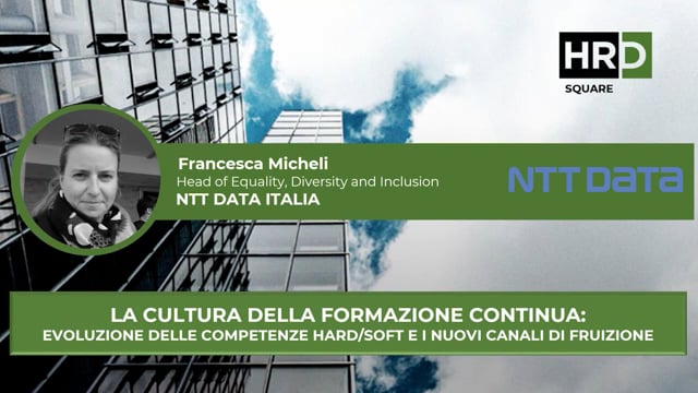 Cultura della formazione continua NTT DATA ITALIA