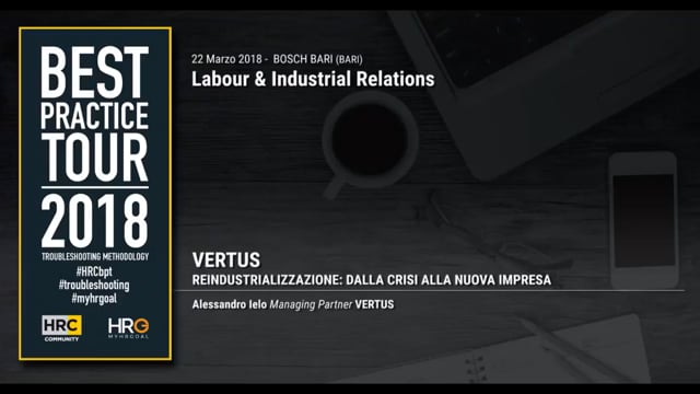 Reindustrializzazione: dalla crisi alla nuova impresa VERTUS