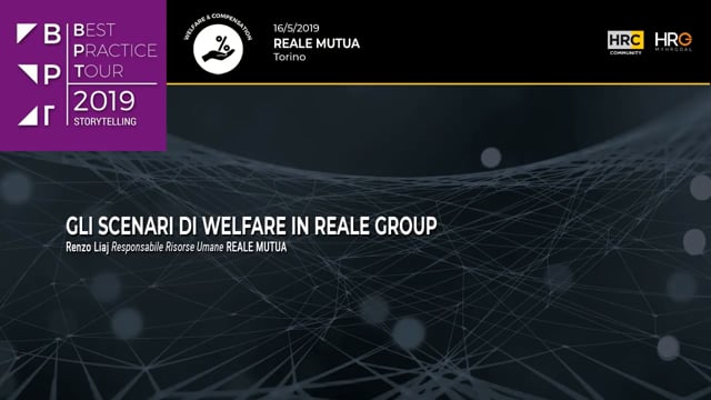 Gli scenari di Welfare REALE MUTUA ASSICURAZIONI