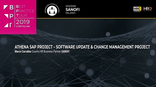 ATHENA SAP PROJECT – SOFTWARE UPDATE & CHANGE MANAGEMENT P ...