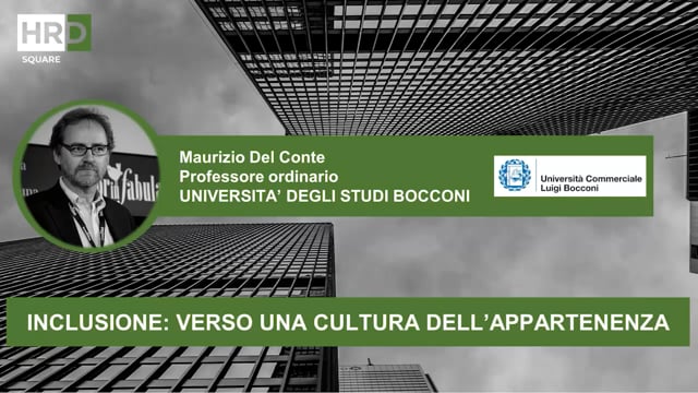Inclusione Verso una cultura dell’appartenenza MAURIZIO DE ...